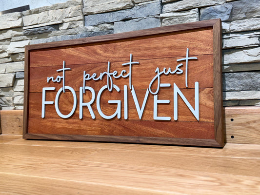 Mahogany Sign
