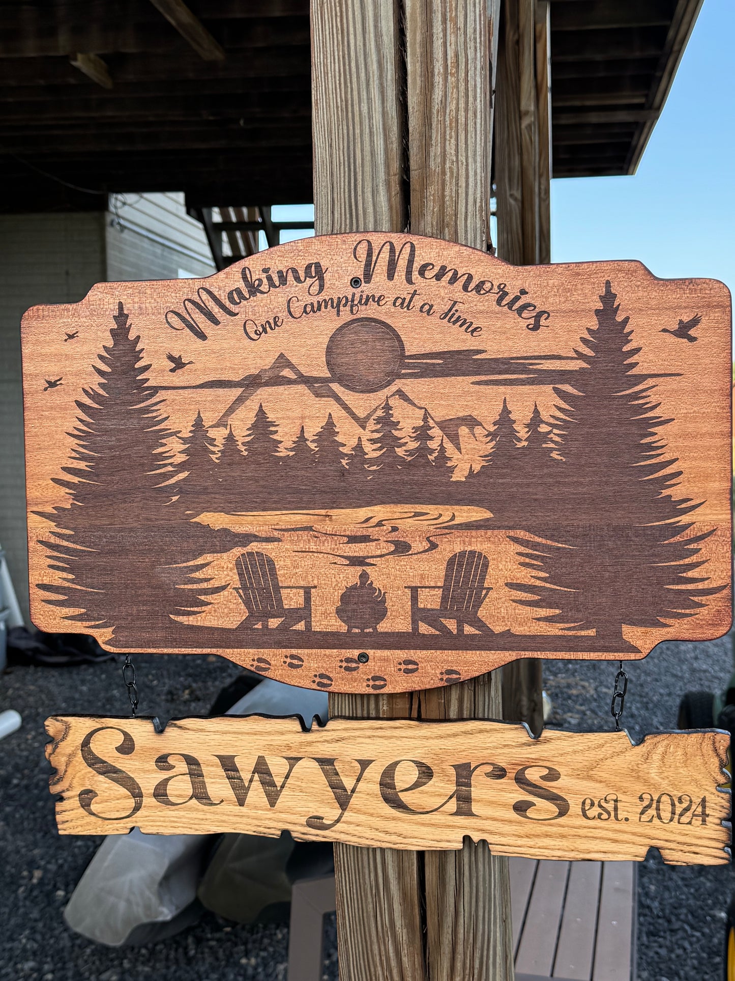 Camp sign