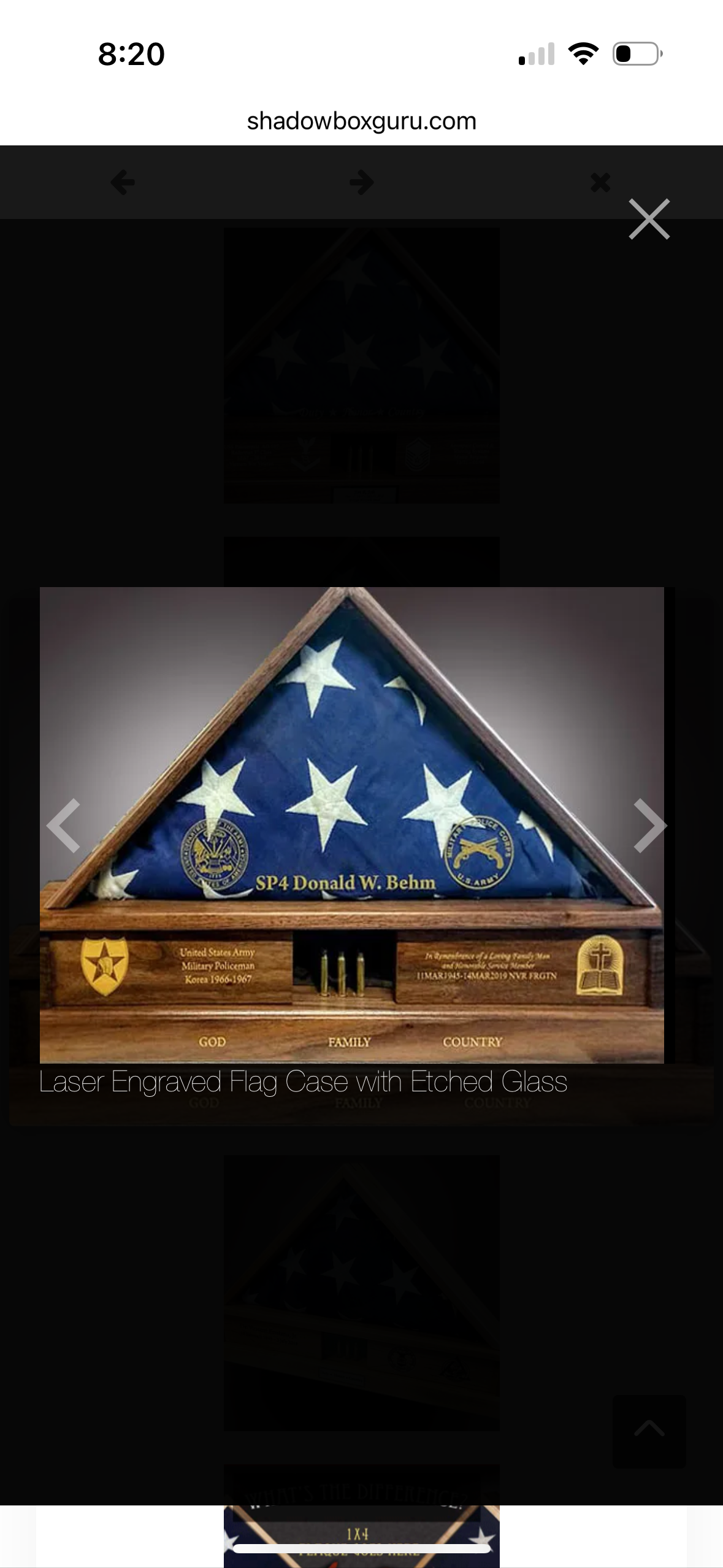 Shadow Box - Made to Order