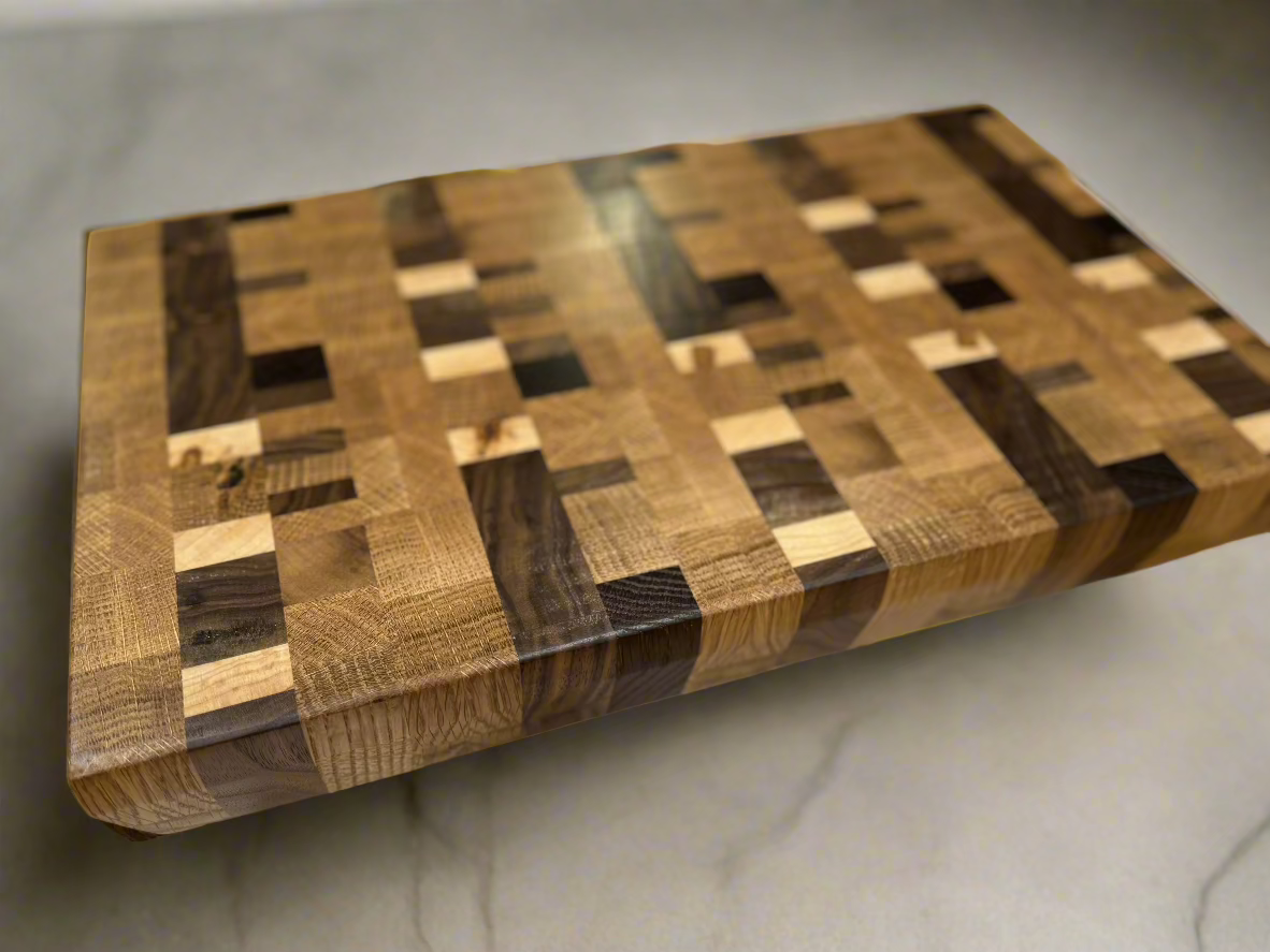 End Grain Cutting Board 2inch thick — item# 2634