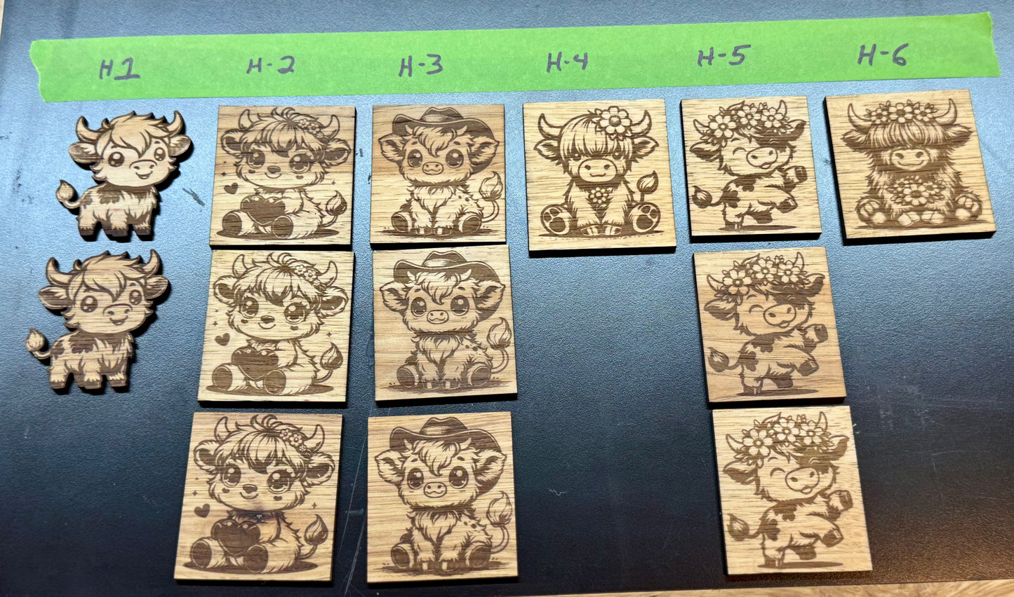 Highland Cow -Magnets