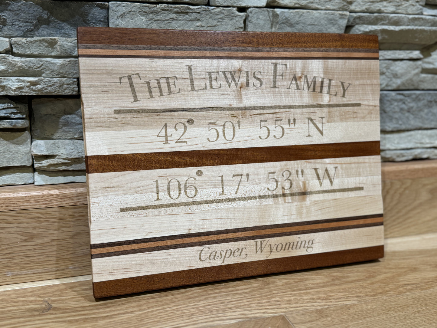 Lewis Family Cutting Board