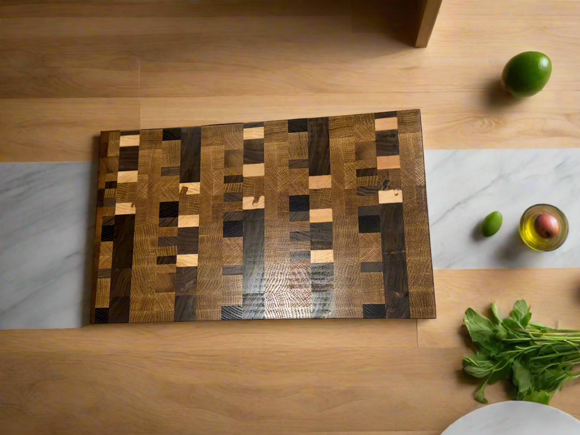 End Grain Cutting Board 2inch thick — item# 2634