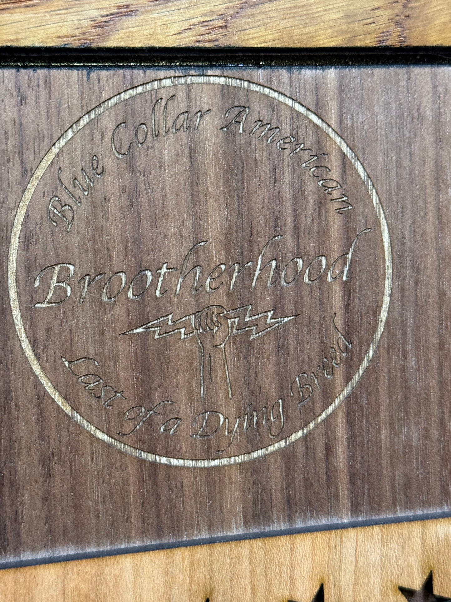 Brotherhood of Lineman 3D plaque