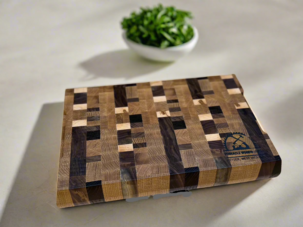 End Grain Cutting Board 2inch thick — item# 2634